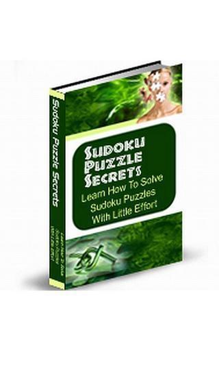 Sudoku Puzzle Secrets截图1