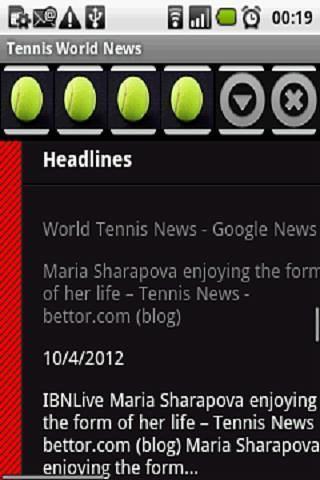 World Tennis News截图3