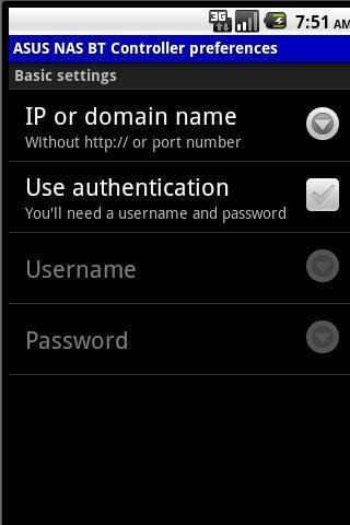ASUS NAS BT Controller截图1