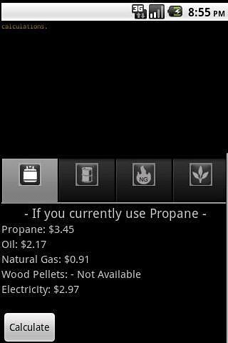 Fuel Comparison Calculator截图1