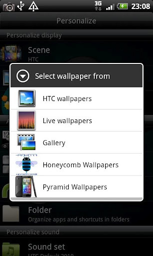 Sense 3.0 Pyramid Wallpapers截图2