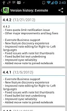 Changelog Droid截图1