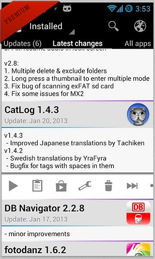 Changelog Droid截图8