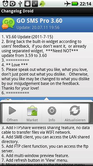Changelog Droid截图20