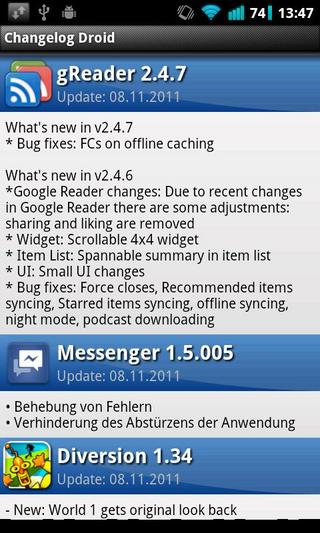 Changelog Droid截图24