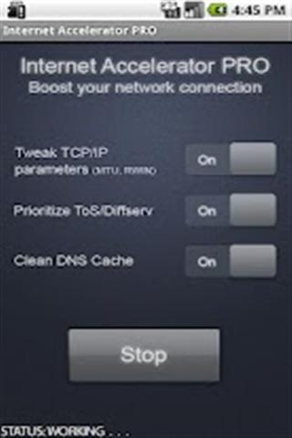 Internet Accelerator PRO截图2
