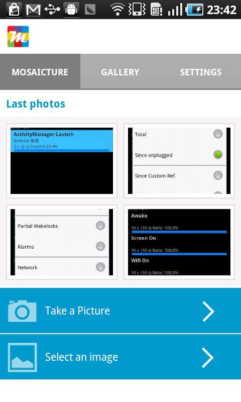 马赛克相机 Mosaicture截图1