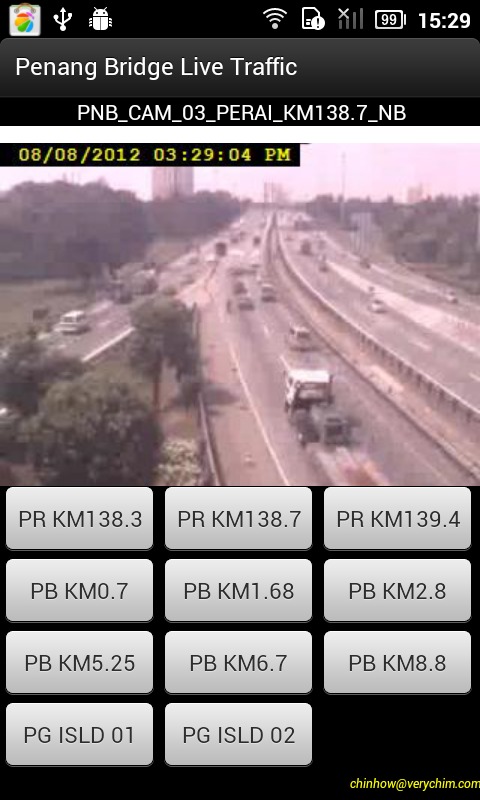 Penang Bridge Traffic Cam截图1