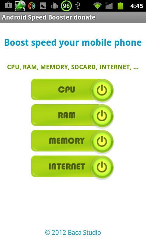 系统加速捐赠版 Android Speed Booster Donate截图1