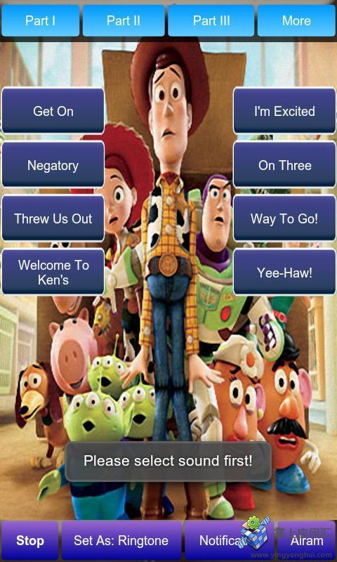 玩具总动员电影原声 Toy story soundboard截图3