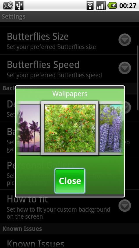 蝴蝶动态壁纸 Butterfly Live Wallpaper截图9