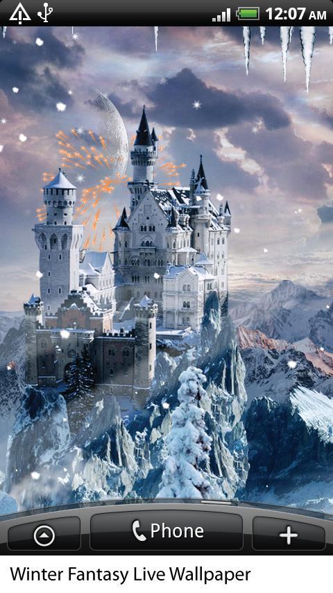 梦幻冬天动态壁纸 Winter Fantasy Live Wallpaper截图2