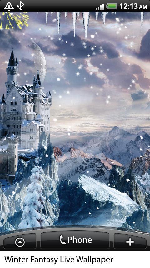 梦幻冬天动态壁纸 Winter Fantasy Live Wallpaper截图3