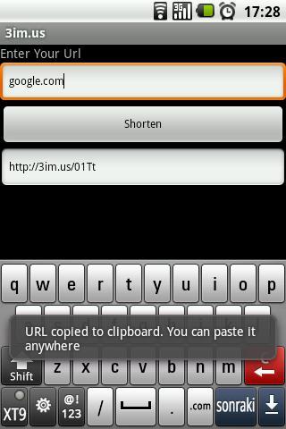 URL缩短器截图2