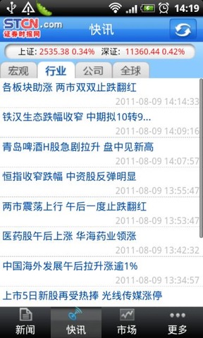 证券时报网截图3