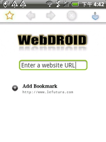 WebDROID2浏览器截图2