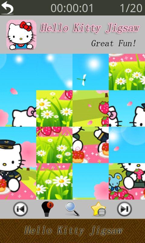 Hello Kitty 高清拼图(Hello Kitty Jigsaw)截图4