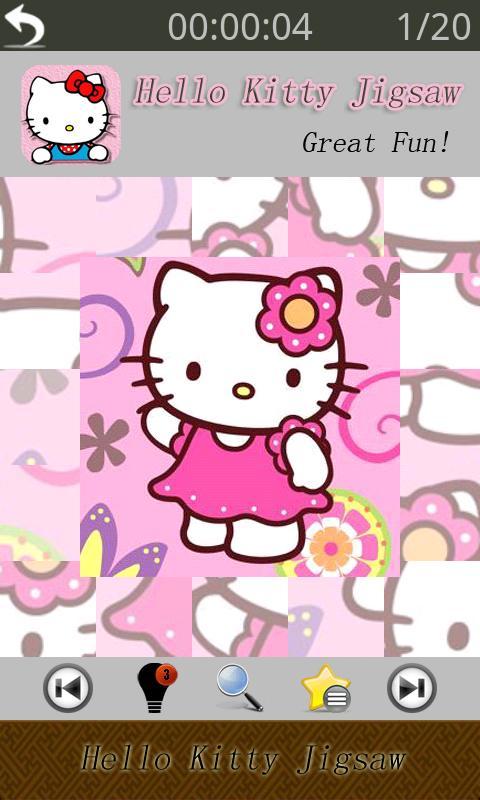 Hello Kitty 高清拼图(Hello Kitty Jigsaw)截图5