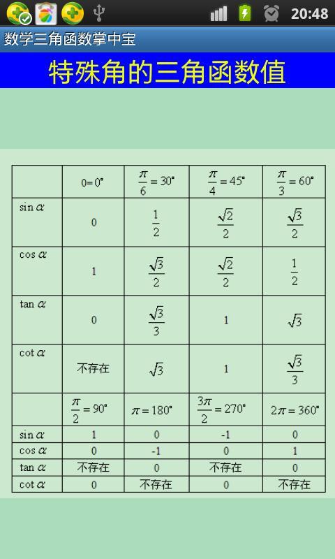 数学三角函数掌中宝截图5