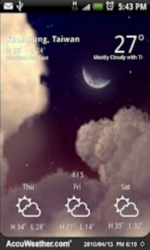 9s-Weather Theme+Nature Free截图1