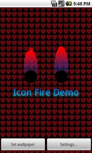 Icon Fire demo截图1