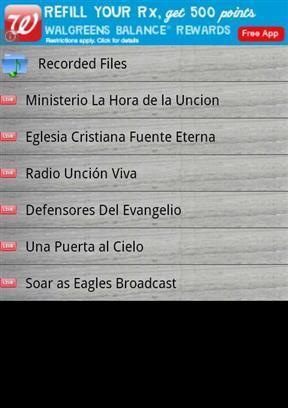 Spanish Gospel Recording Radio截图5