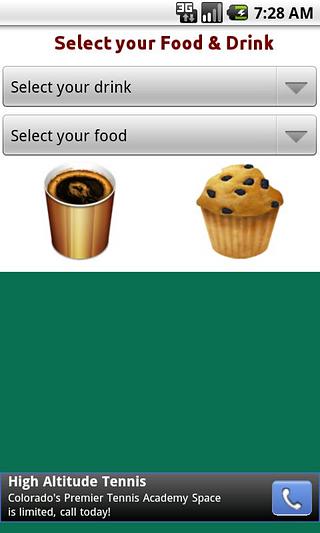 My Starbucks Calorie截图4