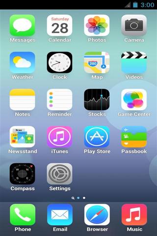 iOS7 桌面截图1