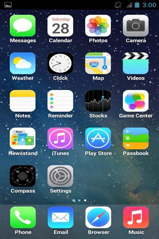 iOS7 桌面截图2