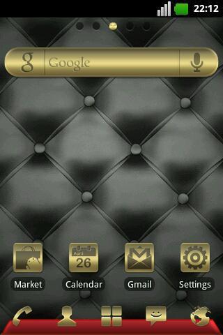 Gold Bar GO Widget截图3