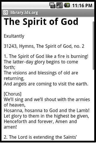 LDS Hymns Free截图1