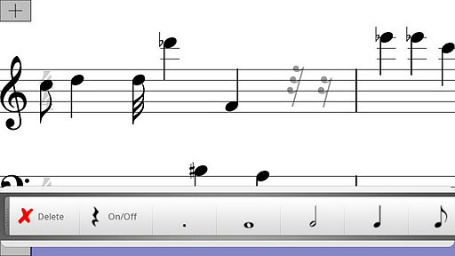 Musical Note Pad Free截图3