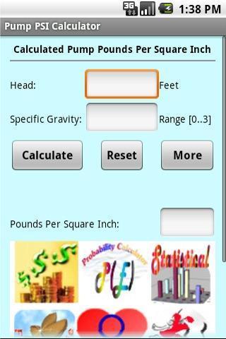 Pump PSI Calculator截图1