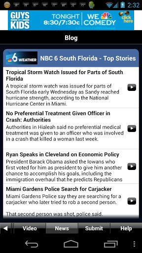 NBC 6 South Florida Weather Ap截图3