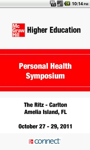 Personal Health Symposium截图1