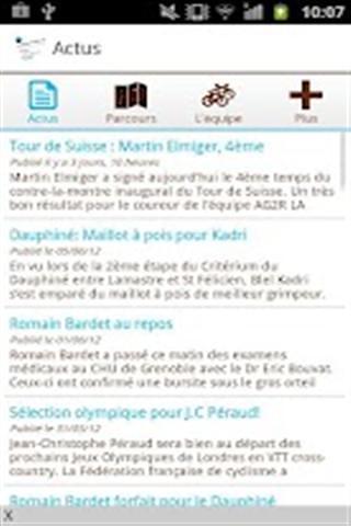 AG2R LA MONDIALE Cycling Team截图1