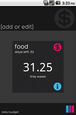Daily Budget Lite截图4