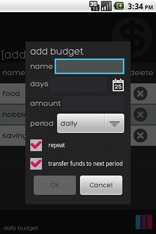 Daily Budget Lite截图5