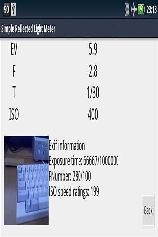 Simple Reflected Light Meter截图1