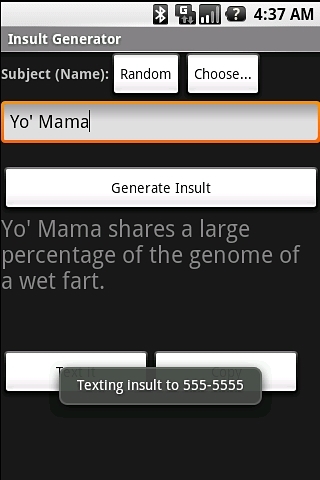 Insult Generator Free截图1