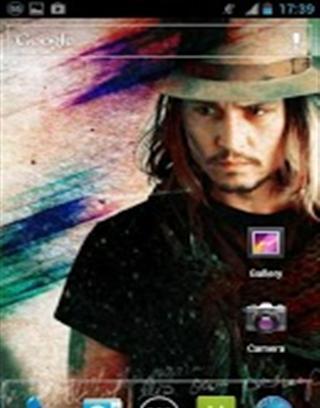 约翰尼·德普壁纸 Johnny Depp LWP截图1