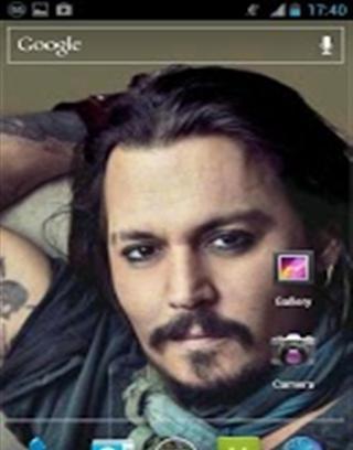 约翰尼·德普壁纸 Johnny Depp LWP截图2