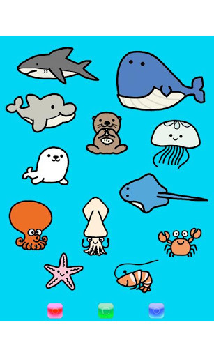 pi-bo Ehon SeaLife Book (FREE)截图1