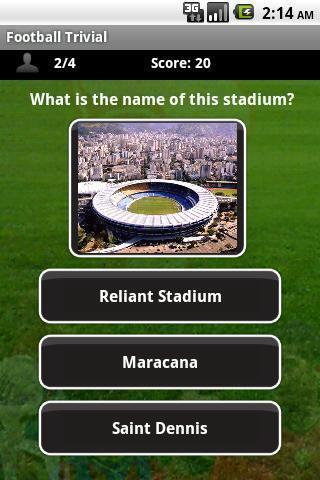 Football Trivia Trial截图1