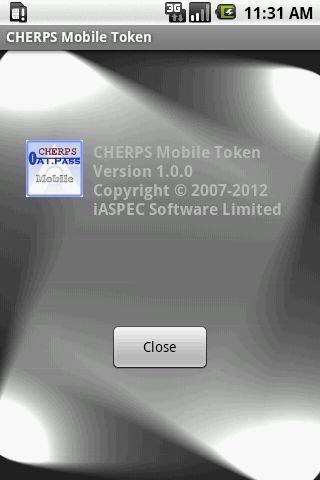 CHERPS Mobile Token截图5