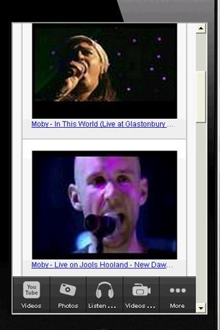 Moby Fans App截图2