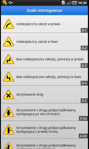 Polish Road Signs截图2