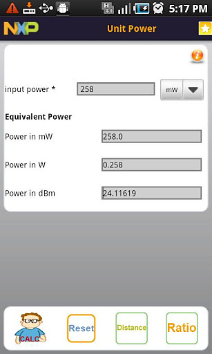 NXP RF Calc截图2