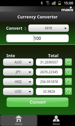 Maxis Currency Convertor截图1