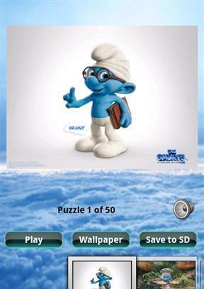 The Smurfs Puzzle截图3